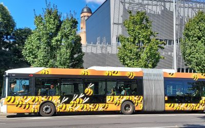 復活祭休暇・春のストラスブール近景（公共交通の楽しいデザイン）