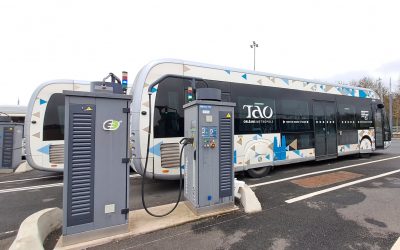 フランス最近のBRT（2）オルレアンの総合的な交通政策とイリザールEVバス